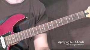 Online Guitar Lessons - Visualizing Pentatonics - Sus Chor...